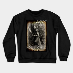 Wood Elf Hocking Hills Ohio Crewneck Sweatshirt